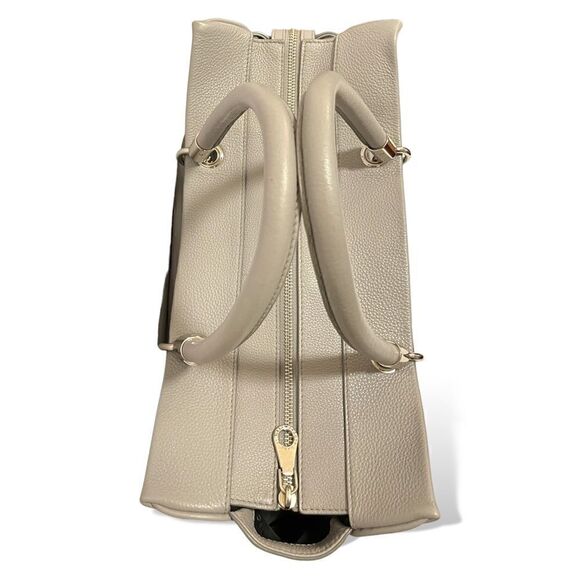 Marc By Marc Jacobs Too Hot To Handle Heather Grey Large Leather Tote/Crossbody - Picture 4 of 13